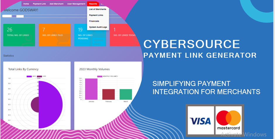 CyberSource Payment Links Generator